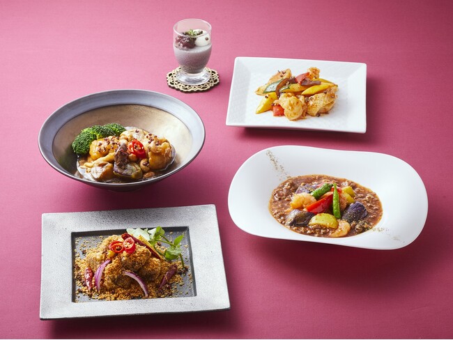 【ロイヤルパークホテル】花椒や唐辛子を一品料理で楽しむ「麻」や、夏の風物詩「涼麺」、「齊藤料理長が贈る孟夏コース」が登場。