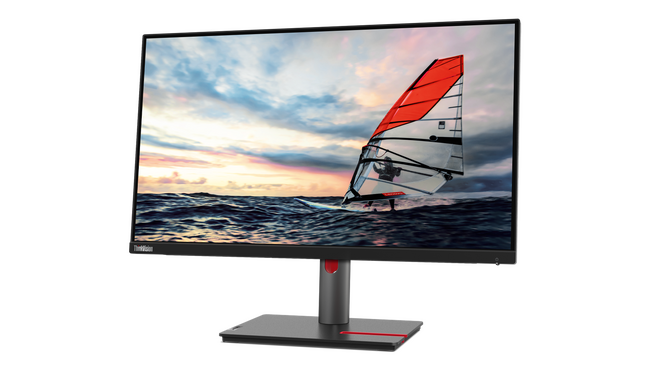 レノボ、広色域に対応し、豊富なポート類を備えた24.5型モニター「ThinkVision P25i-30」を発表