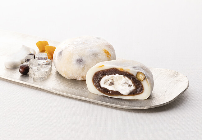 あんみつをまるごと頬張る至福の大福！ひんや～りつめたい『鎌倉あんみつ大福』誕生！【5月6日「鎌倉五郎の日」記念】