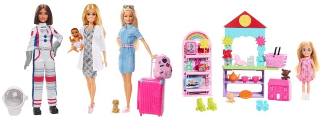 バービーが様々な職業になりきった「バービーとおしごと！」シリーズから子どもに人気の宇宙飛行士やお医者さんのドールが新登場！4月27日（土）より発売開始！