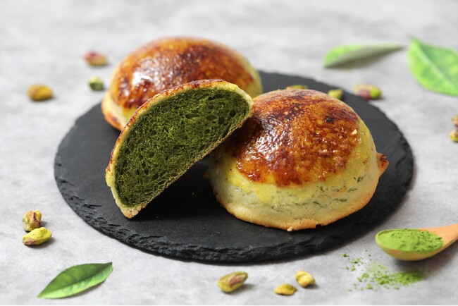 「Green Expo」～色味から季節を感じて～京都の老舗ベーカリー「グランディール」が抹茶とピスタチオが相性抜群な『抹茶ピスタブリュレ』など、爽やかな初夏を彩る全8品を5月1日より期間限定で新発売