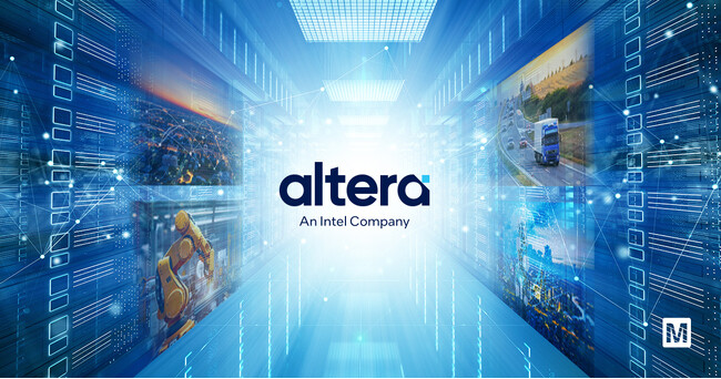 マウザー、Intelから独立したFPGA専門の新会社「Altera」製品の在庫を拡充