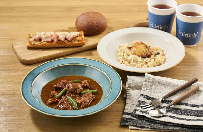 【フェアフィールド・バイ・マリオット 道の駅プロジェクト】地域ならではの食材を使い、本格的な味を楽しめる冷凍食品第二弾を4月27日に販売開始！