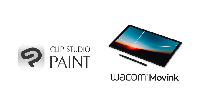 CLIP STUDIO PAINTが4月24日発表のワコム新製品「Wacom Movink 13」にバンドル　ワコム史上最薄・最軽量、初の有機ELペンタブレットで、プロフェッショナルの創作を支援