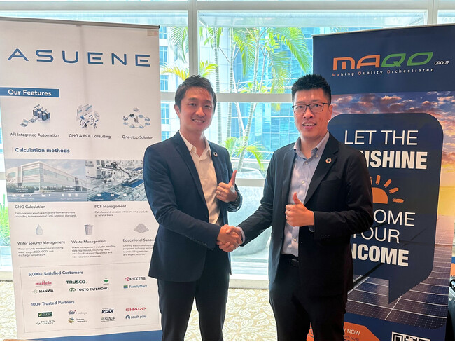 アスエネAPACが、マレーシアの大手太陽光発電事業者のMAQOと業務提携契約を締結