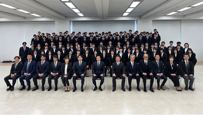 2024年度新入社員 入社式を開催グループ総勢180名が入社