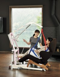 介護リフトつるべーY6セット Li-PINK Safety Robo　プラネット福祉用具アワード受賞
