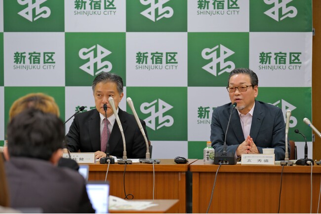 青母連と新宿区とで悪質ホストに関する記者会見を実施します。
