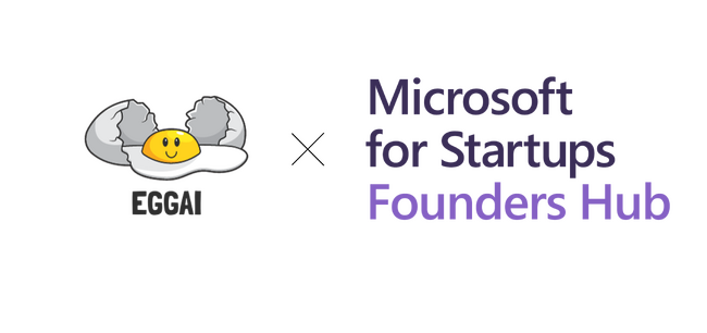 株式会社EggAI、Microsoft for Startups Founders Hubに採択