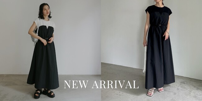 【Re:EDIT（リエディ）】1枚でコーディネートが完成！今の季節から活躍する大人カジュアルなドッキングワンピースが新登場