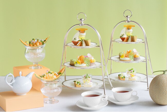 【ウェスティンホテル大阪】メロンの季節がやってきた　　　　　　　　　　　　Melon Special Afternoon Tea ～Melon is here！～　期間｜5月10日～8月31日