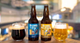 パンの耳をアップサイクルしたオリジナル発泡酒　羽田空港限定「Bready to Fly」を発売