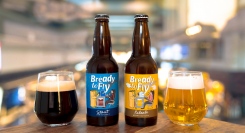 パンの耳をアップサイクルしたオリジナル発泡酒　羽田空港限定「Bready to Fly」を発売