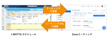 Web会議の開催がより簡単に！「J-MOTTOグループウェア」、『Zoom』との予定連携を開始
