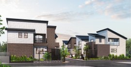 「ウィザースガーデン市川菅野」街並み完成予想図(1) 「ウィザースガーデン市川菅野」街並み完成予想図(1)