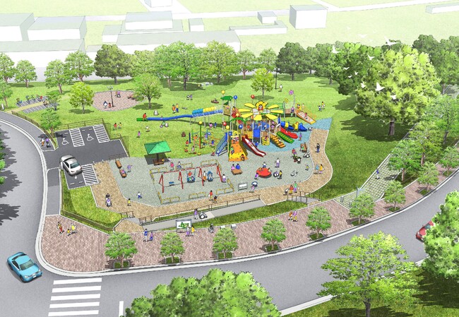 【伊勢市】市営大仏山公園「山のなかよし広場」が完成！インクルーシブな遊具設置・4/28にオープニングセレモニーを開催