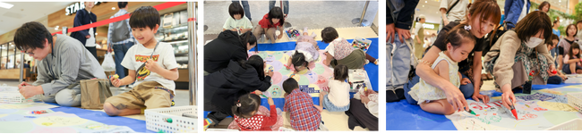 【アトレ新浦安】＜実施報告＞地元『境川にこいのぼりを泳がせる会』と「夢こいのぼりに願いを書こう！」イベントを開催しました。