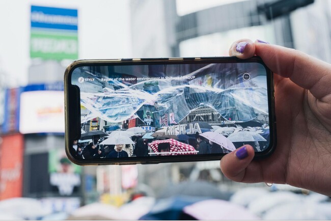 都市を拡張するXR展覧会「AUGMENTED SITUATION1.2 D」　2024年度は渋谷・有楽町2拠点開催、来場者参加型コンテンツも充実