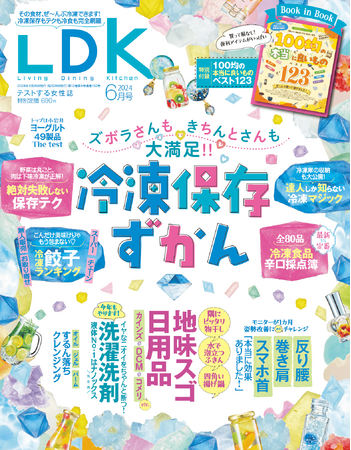 汚れを落としてニオイも断つ！最新「洗濯洗剤」をテスト！冷凍保存術もてんこ盛りで紹介【LDK 2024年6月号】
