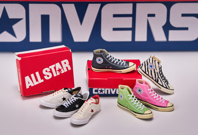 「CONVERSE」のガシャポン(R)第二弾！！今回も靴箱がセットなので収納もできちゃいます！