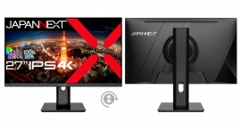 JAPANNEXTが27インチ IPSパネル採用 昇降式多機能スタンド搭載の4K液晶モニターを36,980円で4月26日(金)に発売 JAPANNEXTが27インチ IPSパネル採用 昇降式多機能スタンド搭載の4K液晶モニターを36,980円で4月26日(金)に発売