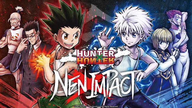 第１弾ＰＶでゲーム画面が初公開！2D対戦格闘ゲーム 『HUNTER×HUNTER NEN×IMPACT』の第１弾PV ＆ キービジュアルを公開！