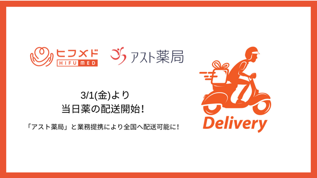 「ヒフメド」がさらに便利に！株式会社Genon、皮フ科専門オンライン診療サービスにて処方薬自宅配送を開始