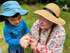 ▲Awaji Kids Gardenの様子 ▲Awaji Kids Gardenの様子