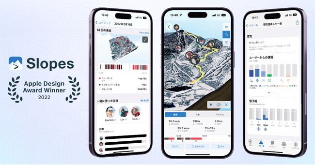 世界初のパートナーリゾートとして、人気スキー・スノボ滑走記録アプリ「Slopes」と長野県HAKUBAVALLEY 「つがいけマウンテンリゾート」がパートナーシップを締結！