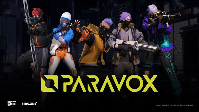 3vs3形式のハイスピードeスポーツシューター「PARAVOX」が、日本にてオープンα版のサービス提供開始。