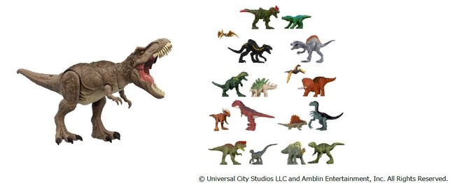 『ジュラシック・ワールド』で大人気のT-レックスがさらに獰猛に！！「ジュラシック・ワールド スーパーバトルアタック T-レックス」が日本で先行発売！！