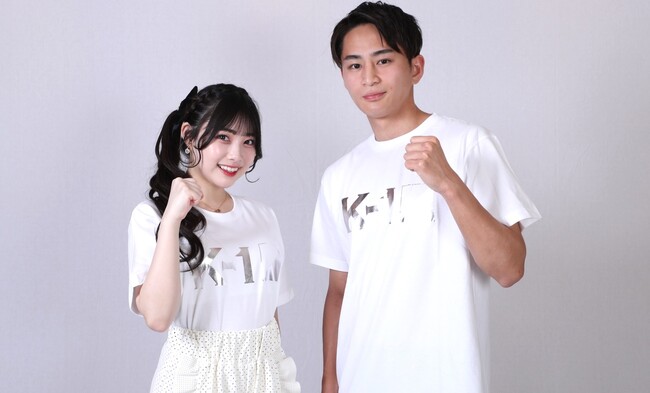 2年連続で小浜桃奈さんが「K-1甲子園2024＆K-1カレッジ2024」応援サポーターに就任！PR大使は王者 松山勇汰！