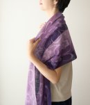 模様が見えるようにまとった紫グラデーション 模様が見えるようにまとった紫グラデーション