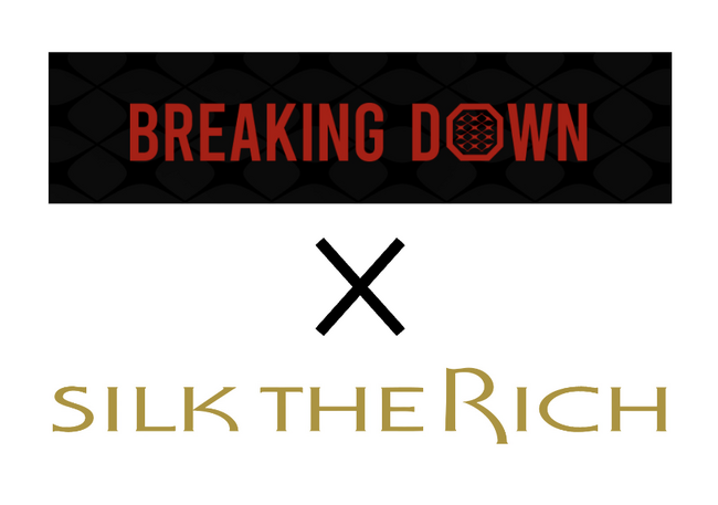 シルクの魅力と可能性を発信するTHE RICH　BreakingDown12、メインスポンサーに就任