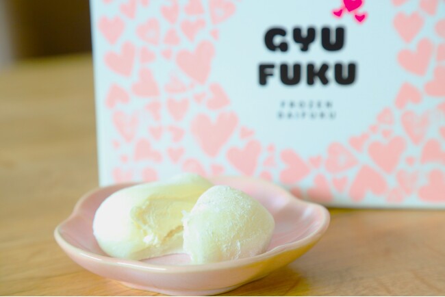 新食感「とろ～りとろける生クリーム大福」新発売!!
