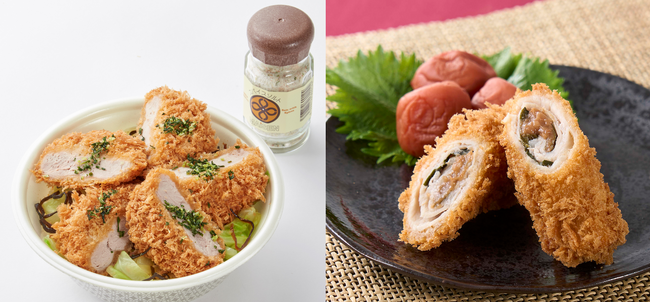 初夏にさっぱりと食べられる、まい泉人気の２商品が今年も登場 「塩ヒレかつ丼」「紀州産梅と大葉の巻きかつ」５月１日より期間限定発売