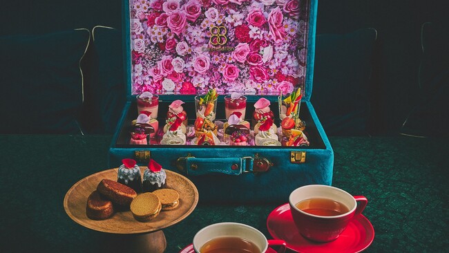 【横浜・スイーツBar】Constellation.（コンステレーション）横浜ローズウィーク限定で薔薇をテーマにしたアフタヌーンティー2種がリリース！