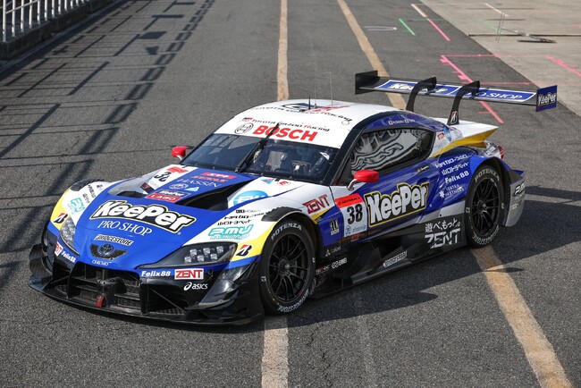 1年ぶりのフルカラー『KeePer CERUMO GR Supra 』で参戦