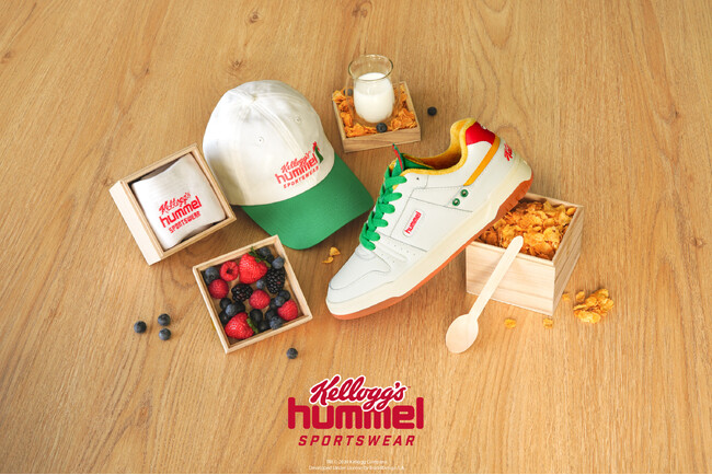 ヒュンメルがケロッグとのコラボコレクションを発表！
