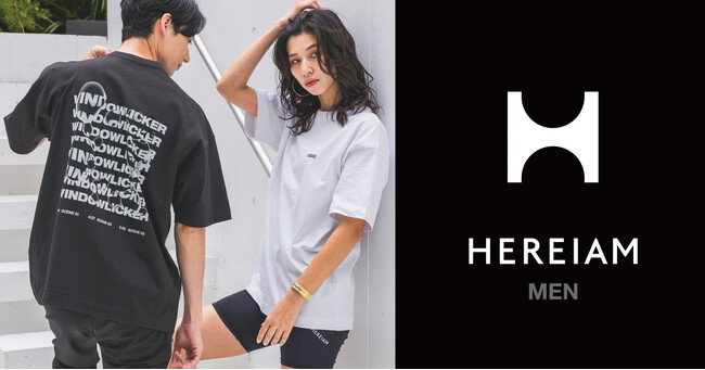 BAYFLOWが展開するスポーティーウェアブランド「HEREIAM」にメンズライン誕生！2024年5月1日（水）より販売開始