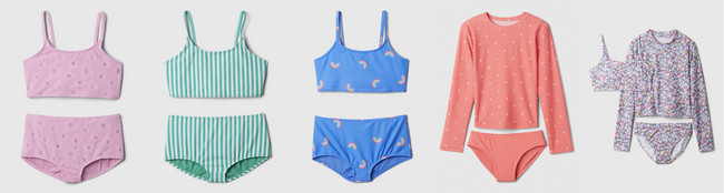 Gap、キッズ＆ベビー向けのSUMMER24新作スイムウェアが登場！