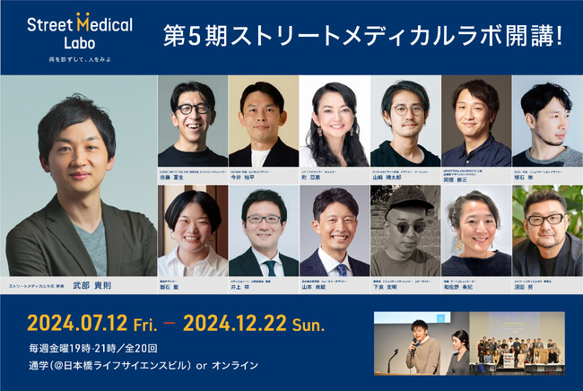 ＜医療×デザイン＞ハイブリットな人材を多数輩出してきた「ストリートメディカルラボ」第5期が募集開始