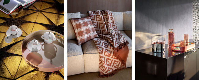 フェンディ、ホーム デコールとライフスタイル アクセサリーコレクションの新作を発表