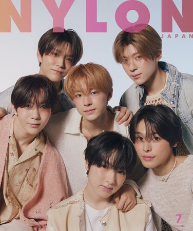 NCT WISHがNARSの新ブラッシュを纏い、NYLON JAPANで日本初カバーデビュー