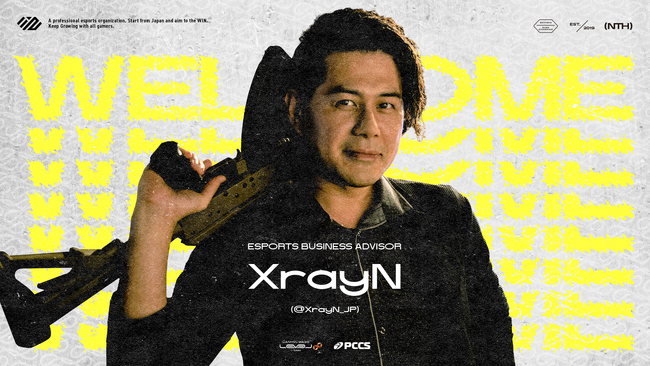プロeスポーツチーム「NORTHEPTION」より、XrayN（島木皓平）氏加入に関するご報告
