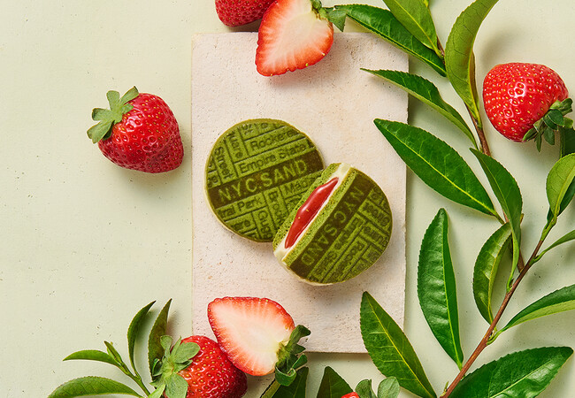 とろとろキャラメルで人気の〈N.Y.C.SAND〉が大丸札幌店に再登場！「N.Y.抹茶ストロベリーキャラメルサンド」も数量限定で販売。