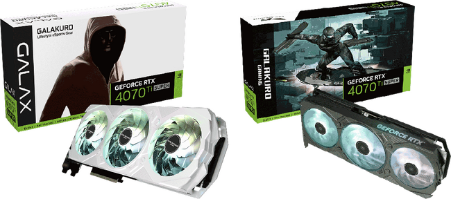 玄人志向から、GeForce RTX 4070 Ti Super 高冷却3連ファン搭載 グラフィックボードを発売 ホワイトとブラックの2色 ボードを支えるサポートスティック付属