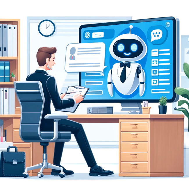 人材不足を解消! 社内で利用できるAIチャットを月額5,000円からご提供