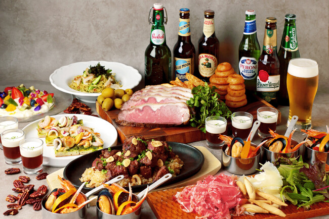 【リーガロイヤルホテル（大阪）】夏を先取り！世界6か国のビールと初夏を彩るビュッフェ料理を楽しむ 「アーリーサマービアフェア」