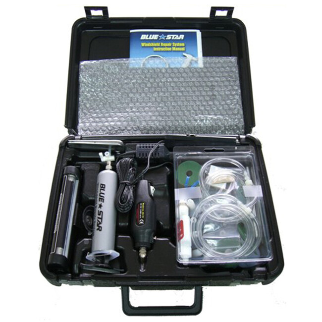 フロントガラス補修キット　ＮＥＷ CSA-DXの取り扱いを開始　【整備機器・鈑金塗装工具の補助金活用サポートしています】